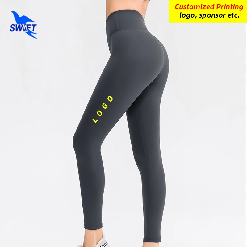 High Waist Push Up Yoga Tights Women Quick Dry Elastic Camo Running Pants Sportswear Gym Fitness Workout Leggings Customized