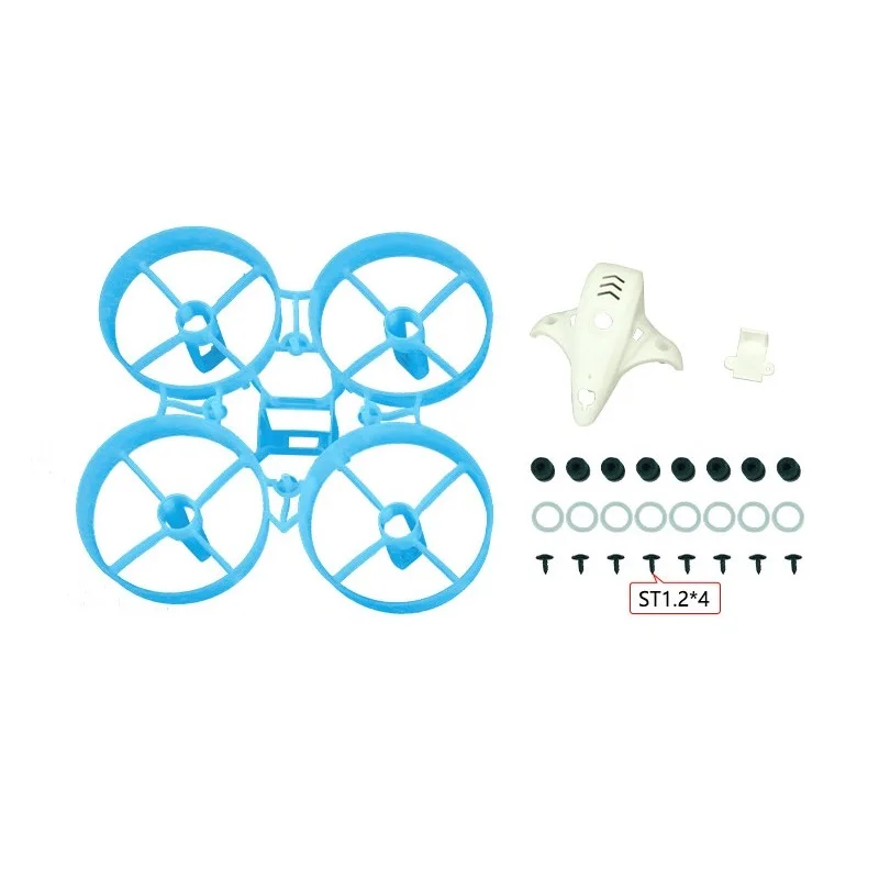 LDARC TINY R7TM szczotkowane wewnętrzne runiczny zestaw dronów rama 75mm rozstaw osi DIY drone quadcopter zbudowany