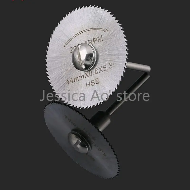 5pcs 22-50mm Power Tools HSS Saw Blade Electric Mill Cutting Disc Sharp Thin Blade Woodworking Cut-off Sawtooth Blades
