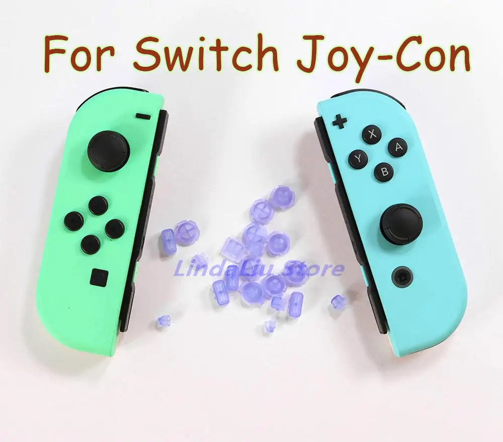 

1 комплект, полная комплектация кнопок, SL SR Trigger ABXY, кнопки направления для Nintendo Switch NS JoyCon, аксессуары