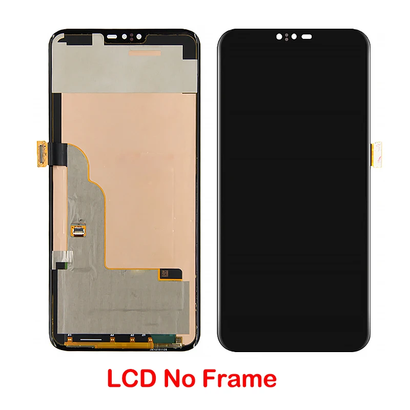 Imagem -03 - Amoled Original para lg V50 Thinq Lm-v500 Lm-v500n Lm-v500em Lm-v500xm Lm-v450pm Lm-v450 Tela Lcd Digitador Assembléia