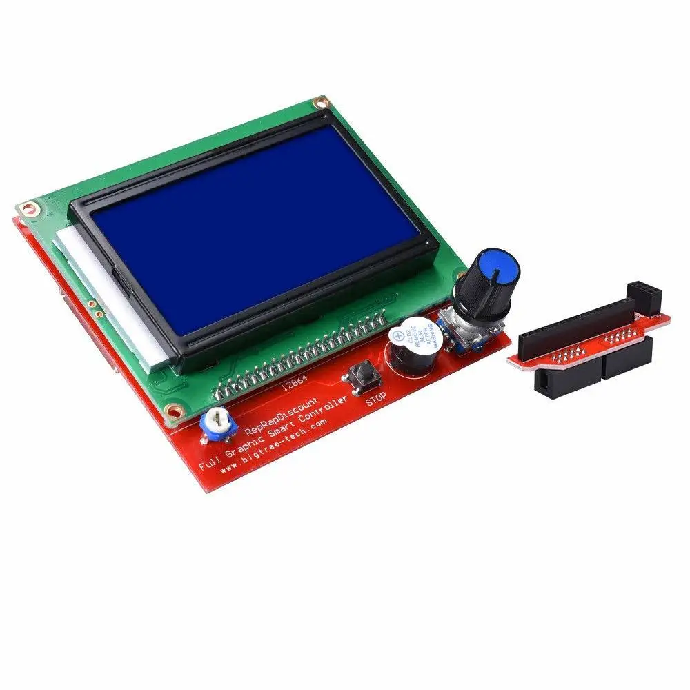 3D Printer Controller Kit Mega 2560 Uno R3 Starter Kits + Ramps 1.6 + 5Pcs DRV8825 Stappenmotor Driver + Lcd 12864 Reprap