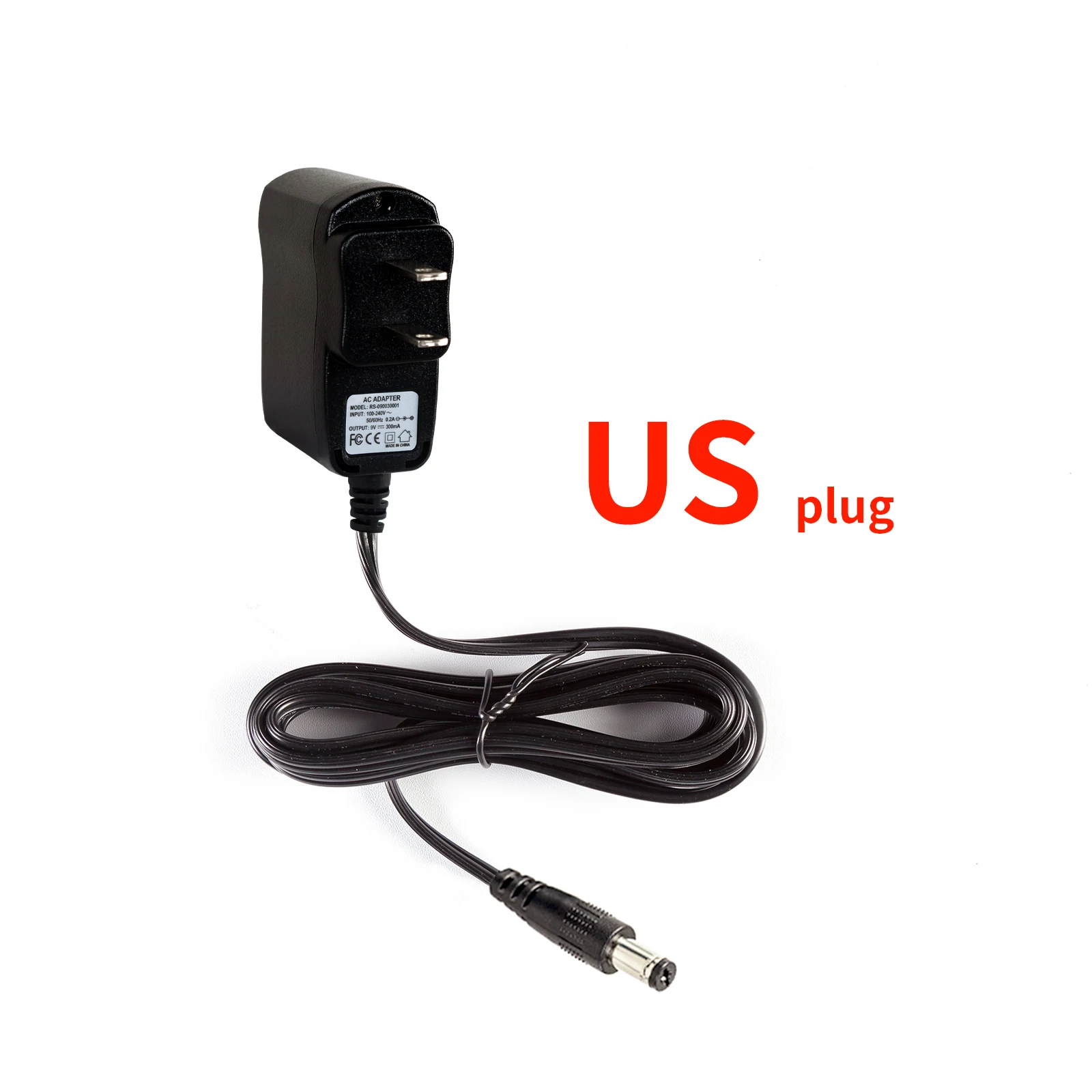 FLAMMA Alimentation 9V 300mA Pour Pédales Effets Guitare - EU Plug