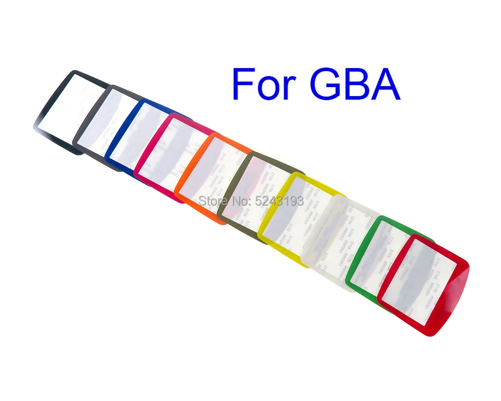 

200PCS For GBA Plastic Screen Replacement Display Protector Lens for Nintendo Gameboy Advan For GBA Screen Len Protector
