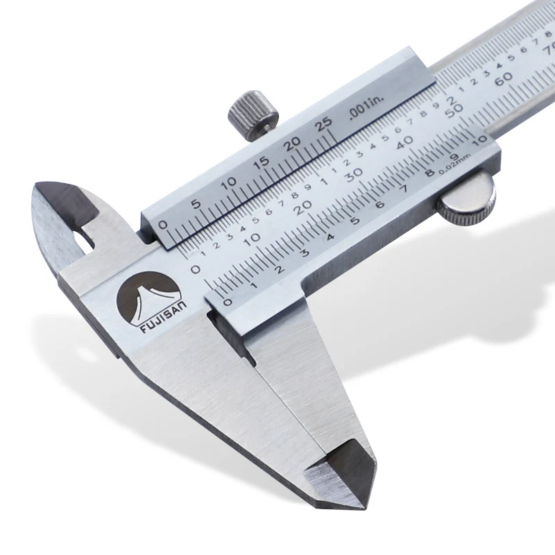 Vernier Caliper 0-150/200/300mm 1/1000in Micrometer Inch/Metric Metal Caliper Stainless Steel Sliding Gauge Measuring Instrument