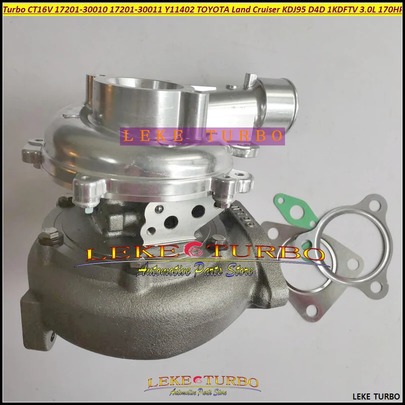 Turbo Turbocharger CT16V 17201-30010 17201 30010 1720130010 For TOYOTA Land Cruiser LandCruiser D-4D 1KD-FTV 1KD FTV 1KDFTV 3.0L