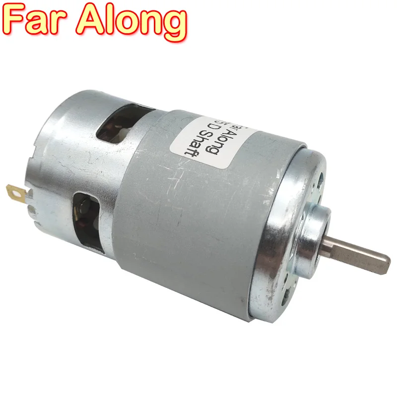 775 795 895 Powerful Electric Small High Speed DC Motors With Ball Bearings And Cooling Fan High Torque Micro Motor For Cutting