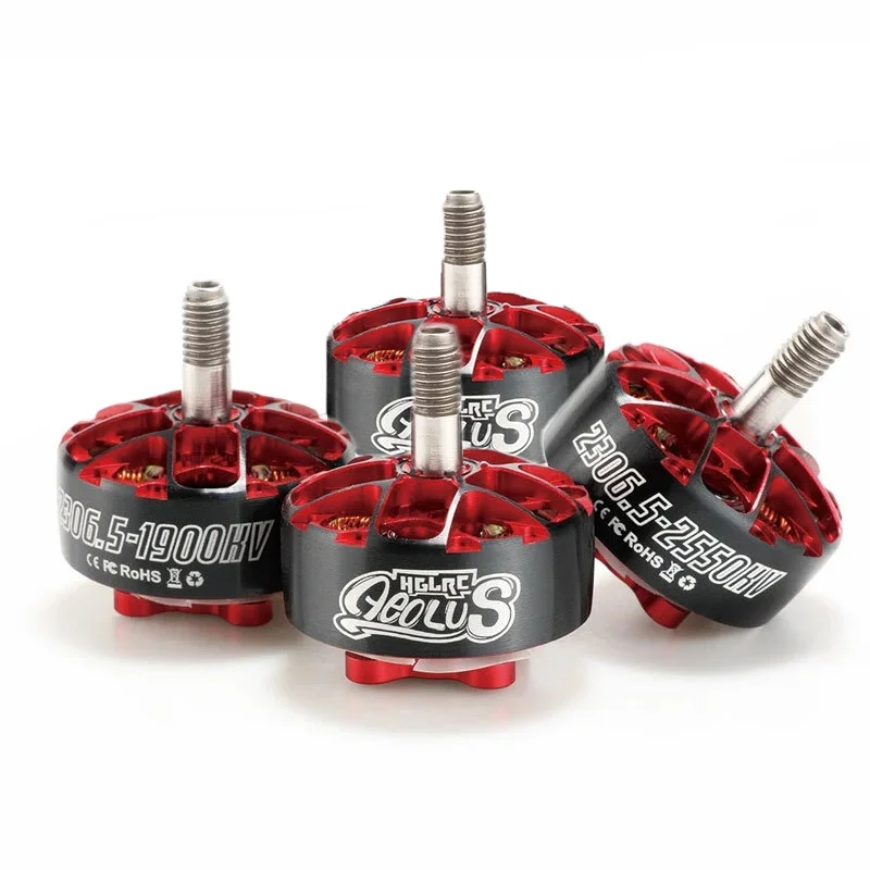 1/4 PCS HGLRC Aeolus 2306.5 6S/1900KV 4S/2550KV Brushless Motor for RC FPV Racing Drone RC Models Toys Spare Parts RC Parts