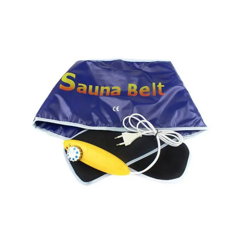 Sauna Heating Vibrating Belt Slimming Massager Belts Massage Flex Shape Slender Fat Burning Waist Belt Weight Loss Keep Fit