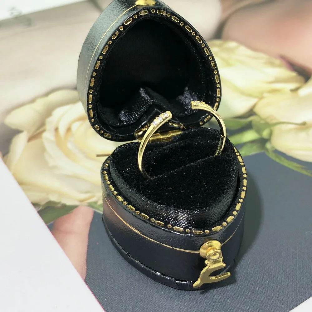 Neue, zierliche Ringe für Damen, Midi-Ring in hellgoldener Farbe, Party-Geburtstagsgeschenk, Modeschmuck R142 – Detail 2