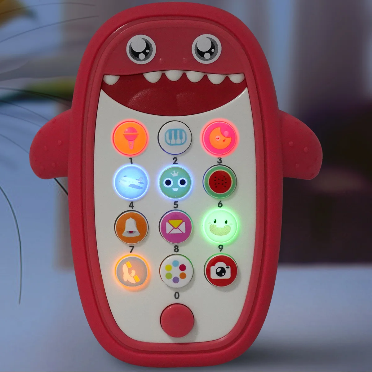 Téléphone jouet pour bébé en anglais, Machine sonore pour enfants, jouets éducatifs, cadeau