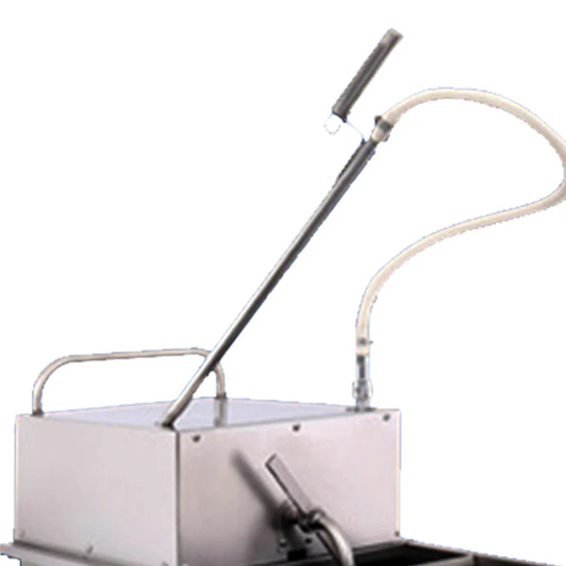 Электрический пищевой масляный прецизионный фильтр 220 В/550 Вт, большая емкость, специальный удобный масляный фильтр KFC, автомобильный кухонный масляный фильтр 48 л