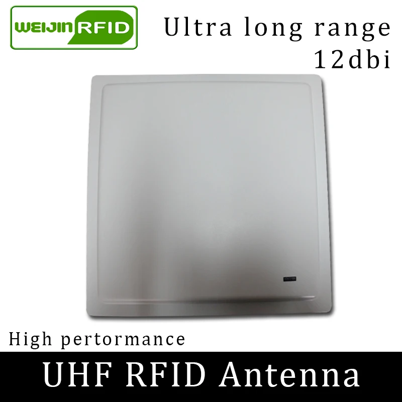 UHF RFID antenna VIKITEK VA12 902-928MHz circular polarization gain 12DBI ABS material Type N Interface super long distance