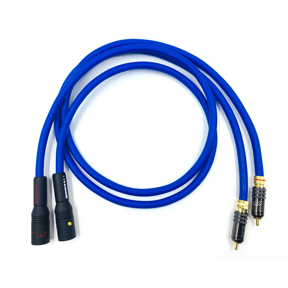 Hifi Audio Cardas 2 XLR Male to Male Audio Cable Hifi 2 Rca to 2 Xlr Cable,Hifi Signal Wire