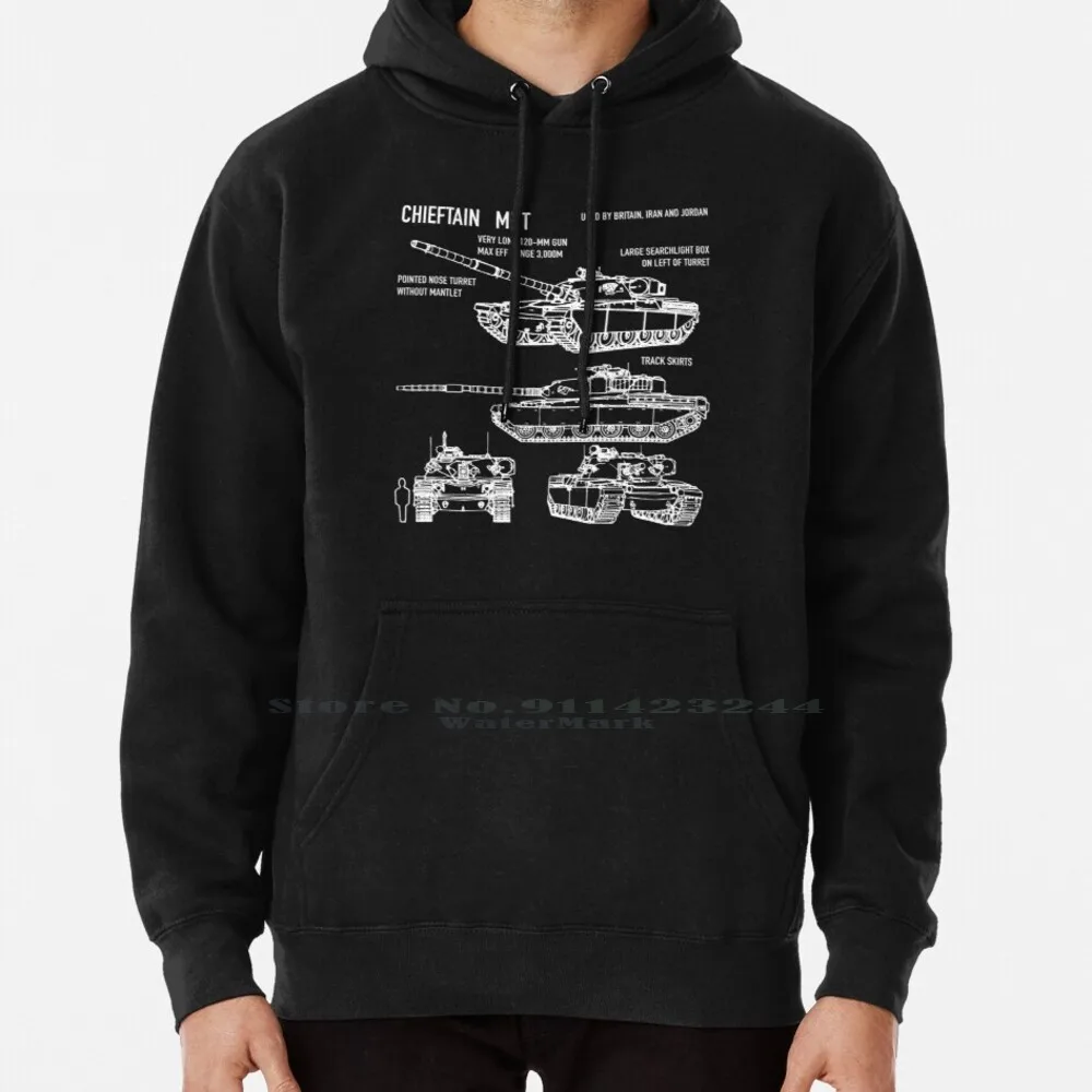 

Chieftain British Army Tank Fv4201 Blueprint Gift Hoodie Sweater 6xl Cotton Chieftain Fv4201 Recognition Blueprint Schematic