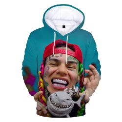 6ix9ine Gooba 3D Printed Hoodie Sweatshirts Hot Rapper Fashion Casual Hip Hop Pullover Harajuku Streetwear Plus Size Hoodies