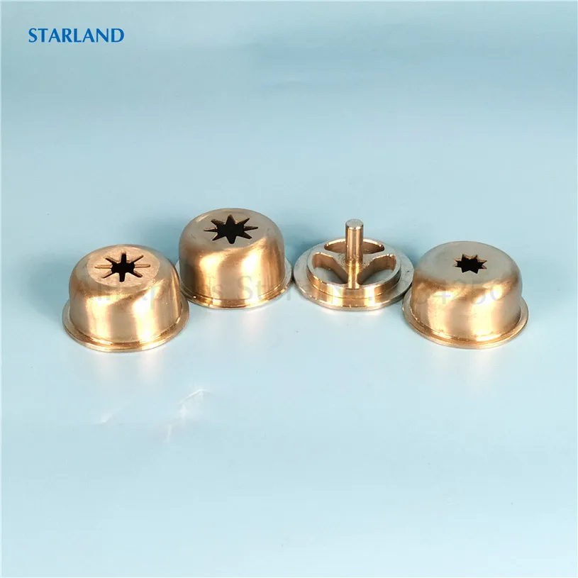 Stainless Steel Churros Nozzle Spanish Churros Modelling Caps Solid Hollow Lid 4 Pcs In 1 Set