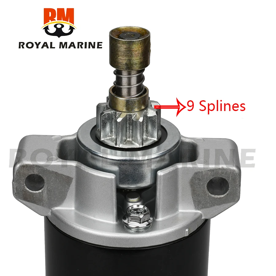 66T-81800 Outboard Starter motor For 40HP YAMAHA Outboard Motor 66T-81800-03 E40X Enduro Type 2 Stroke boat motor