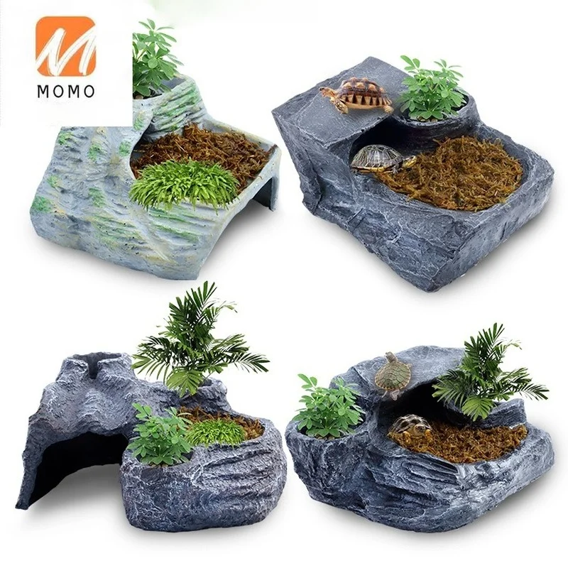 Turtle Drying Platform Climbing Platform Climbing Pet Supplies Turtle Drying Platform Refuge Pocket Turtle Nest Turtle Pot