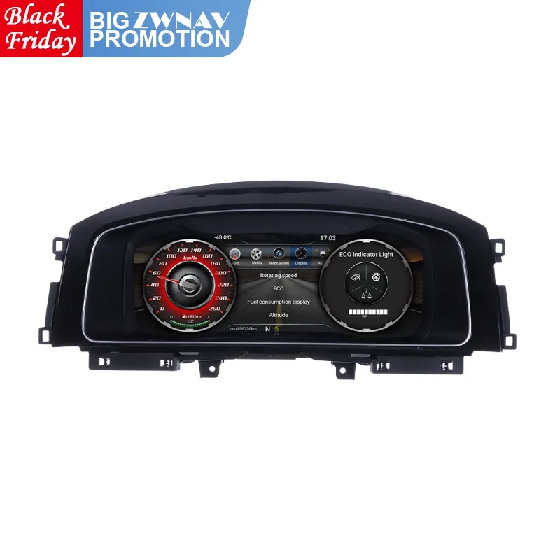 Cabina Virtual CaDigital Cluster para VW B8 PASSAT CC Golf 7 Golf 7,5 GTI variante tablero Android pantalla de velocidad de entretenimiento