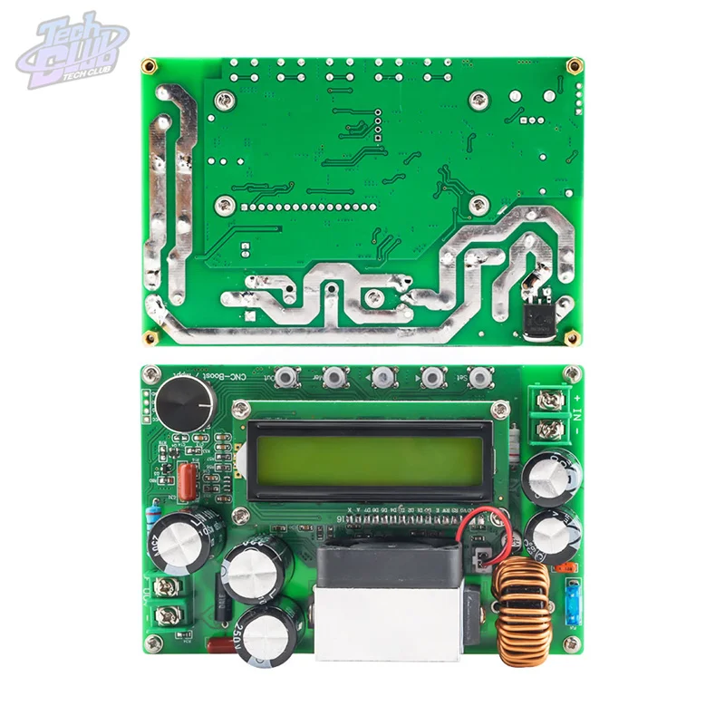 DPX800S LCD1602 Màn Hình Tinh Thể DC NC Tăng Cường Mô Đun Nguồn 12V ~ 120V Dòng Điện Không Đổi Module Có Thể Điều Chỉnh MPPT