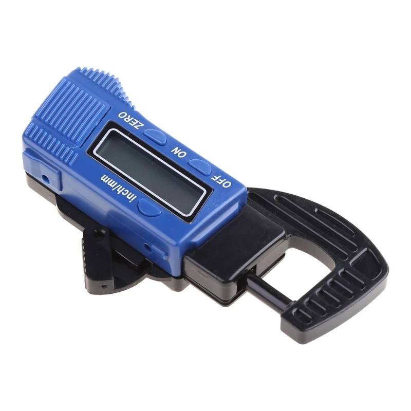 Electronic Digital LCD 0-12.7mm Thickness Caliper Carbon Fiber Micrometer Guage New