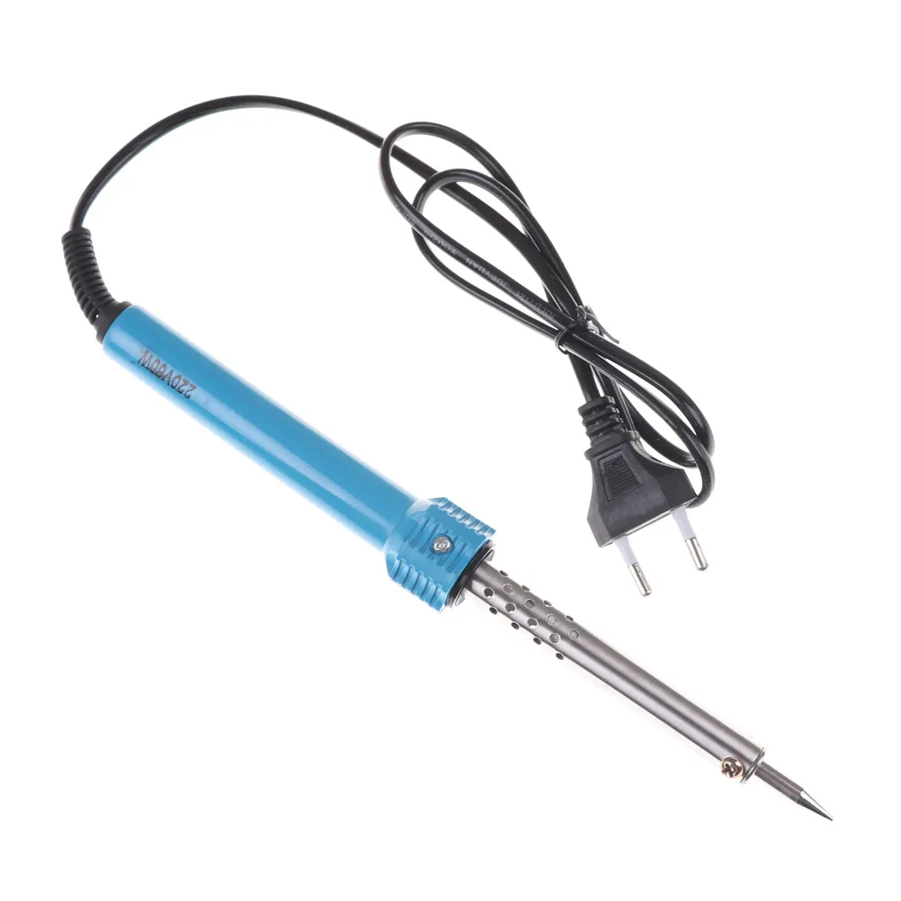 

220V 60W Welding Solder Rework Station Heat Adjustable Temperature Electric Soldering Iron Pencil Tips Repair Tool