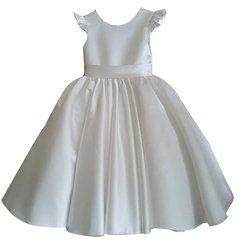 Vestido de florista infantil, Primeira Comunhão, Aniversário, Festa noturna, Banquete, Cerimônia, Baile, Concurso, Celebração de eventos, Form, Simples