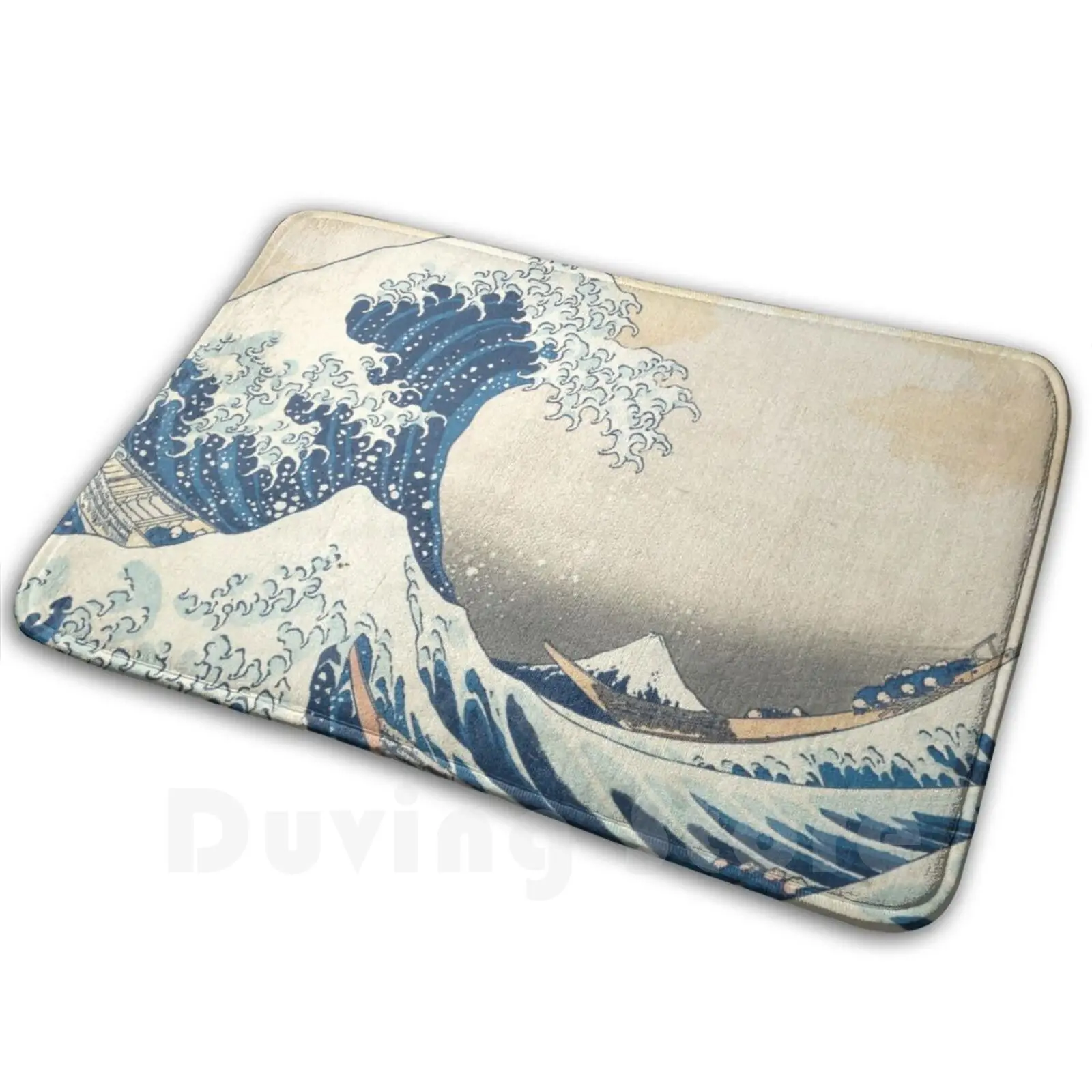 The Great Wave Of Kanagawa Mat Rug Carpet Anti-Slip Floor Mats Bedroom Carpet Wave Board Japan Japanese Tsunami Kanagawa Water