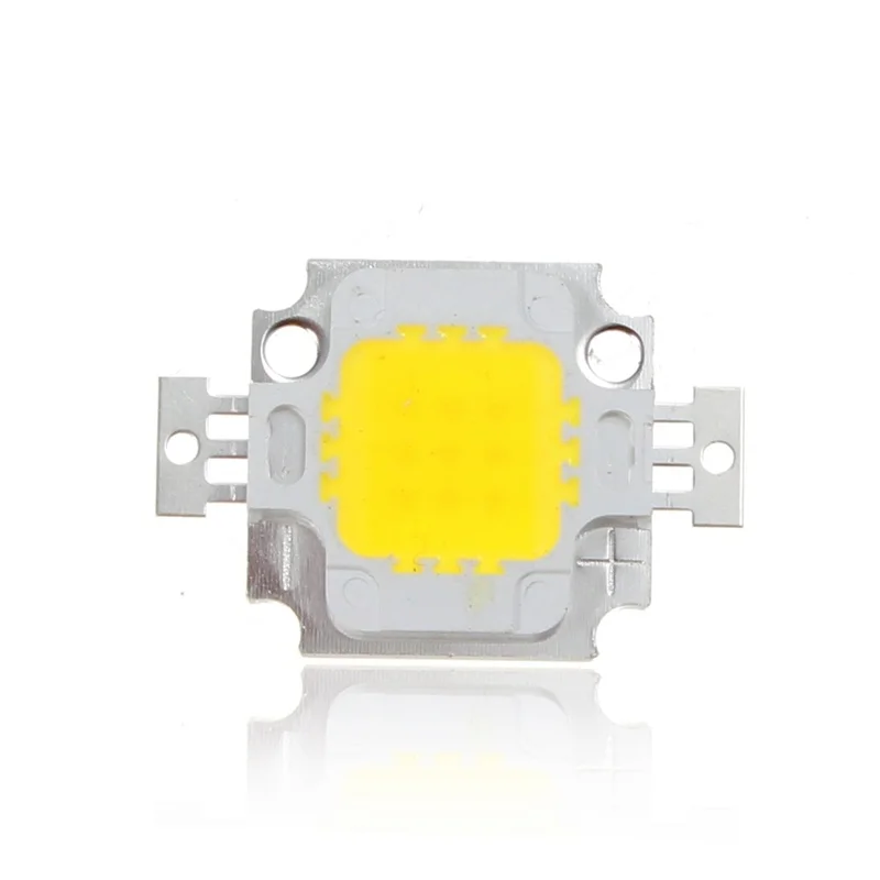 4/10PCS LED COB Chip 10W Smart IC Keine Notwendigkeit Fahrer 9-12V Led-lampe lampe für Flutlicht Scheinwerfer DIY Beleuchtung Wirm Weiß/Weiß