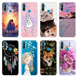 For Oppo Realme C3 Case Soft Silicone Cute Pattern Phone Back Cover For Oppo Realme C3 RMX2020 RealmeC3 C 3 Case TPU Fundas Capa