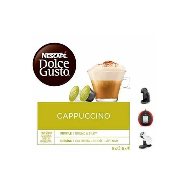 Dolce Gusto Capsulas Cafe Cappuccino Pack 3x16    Capuchino