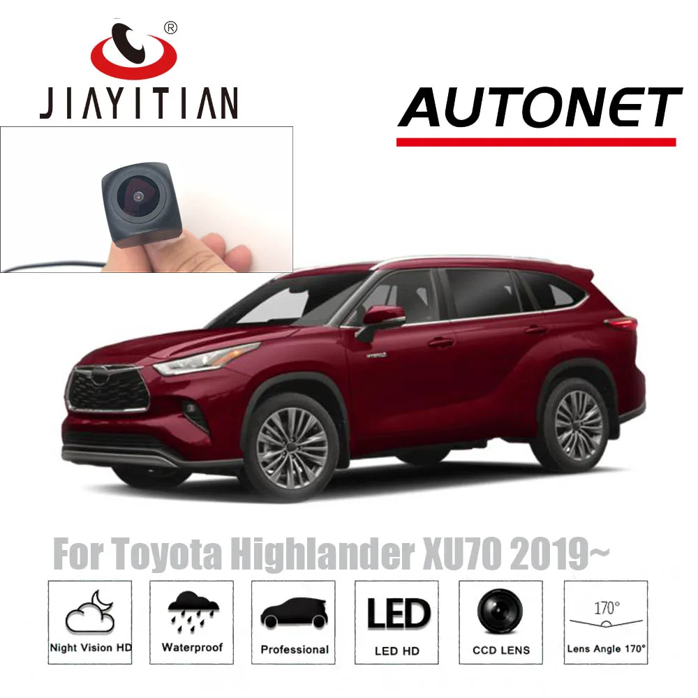 

JIAYITIAN Car Rear View Camera For Toyota Highlander XU70 2019 2020 2021 CCD HD Night Vision Parking Reverse Backup Camera