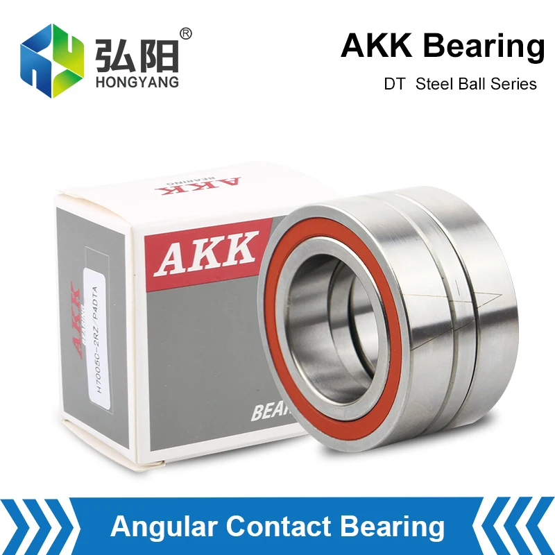 CNC Milling Machine Spindle Bearing P4 P5 7 Series 7002 7003 7004 7005 7007 7008C Sealed Angular Contact DT Bearing