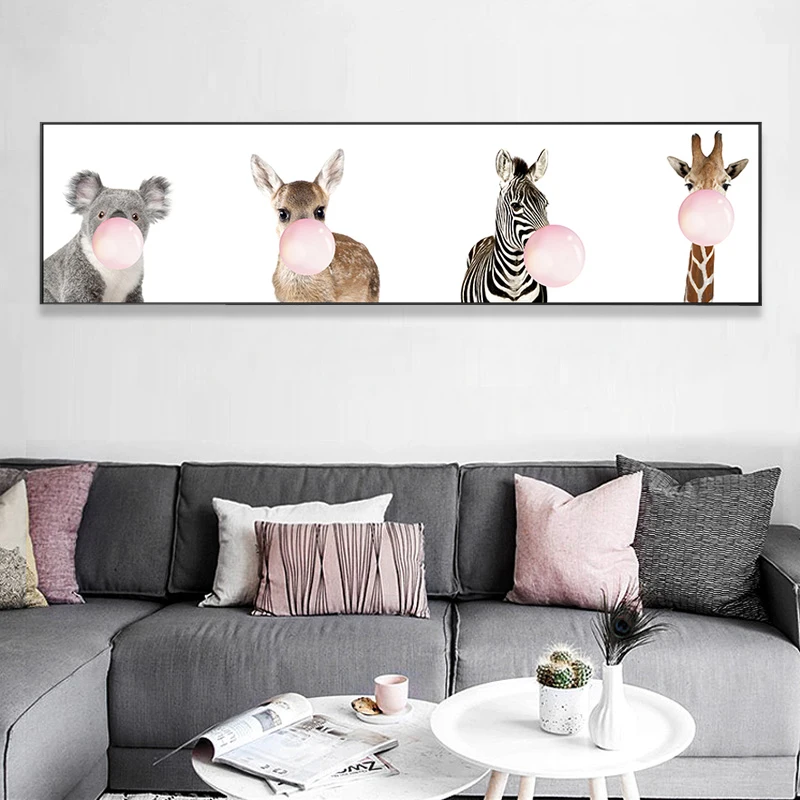 EECAMAIL 5D Diamonds Painted Diamonds Embroidered Cartoon Animal Cross StitchLiving Room Bedroom Children Bedside Painting