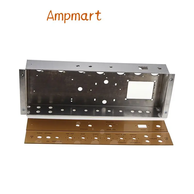 Ampmart-Châssis en aluminium JTM45, 1 pièce, avec 2 plaques frontales en acrylique