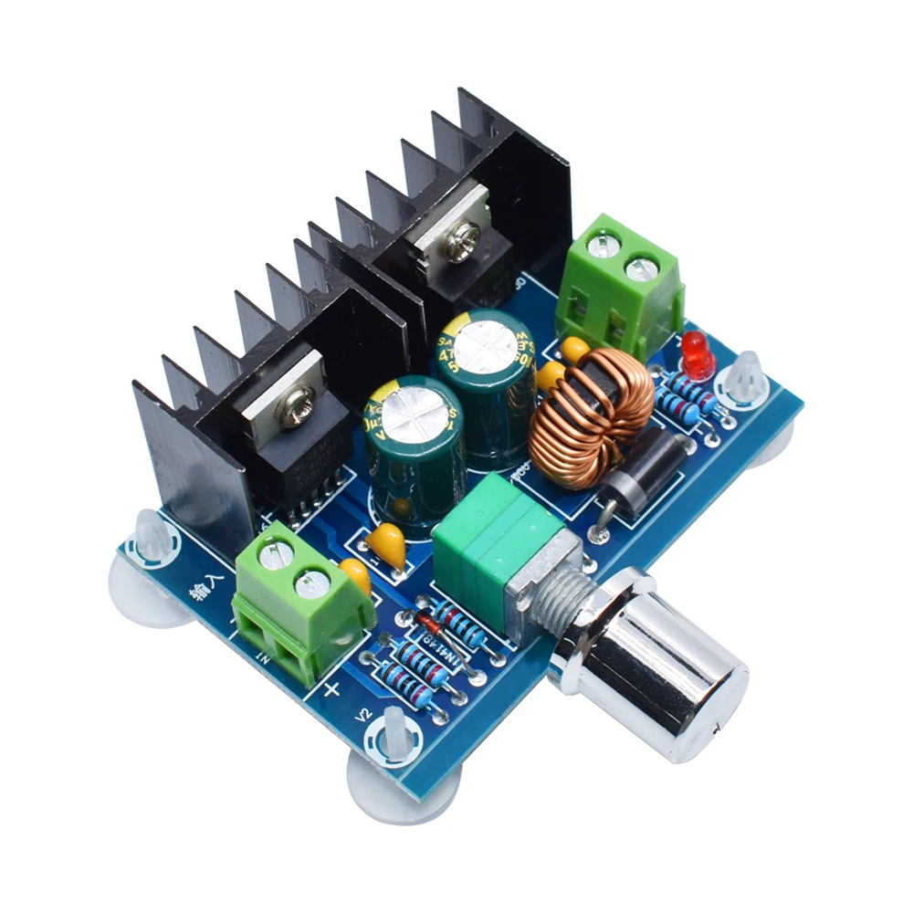 XH-M401 DC-DC Step Down Buck Converter Power Supply Module XL4016E1 PWM Adjustable 4-40V To 1.25-36V Step Down Board 8A 200W