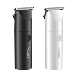 Kemei X3 Portable Mini Hair Trimmer for Men and Kids Washable Small Hair Clipper Cordless USB Rechargeable Hair Cutting Machine