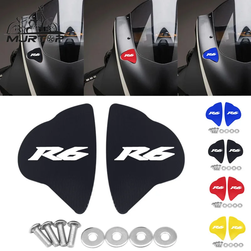 

Motorcycle accessories For YZF-R6 r6 2017-2020 2021 2022 2023 Windscreen Mirror Cover Driven Mirror Eliminators Cap R6