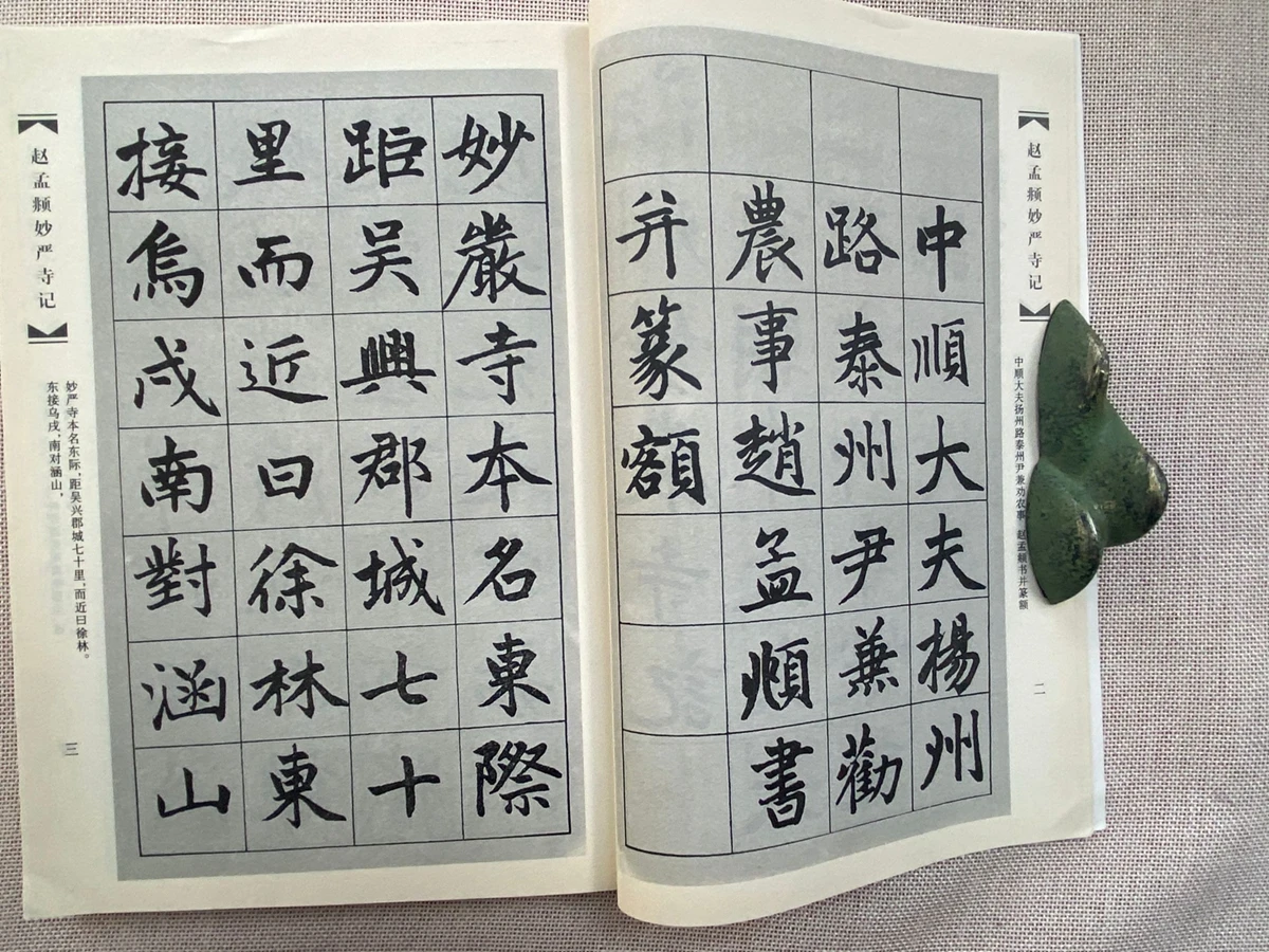 Chinese Calligraphy Ancient Famous Rubbing Copybook Brush Old Book