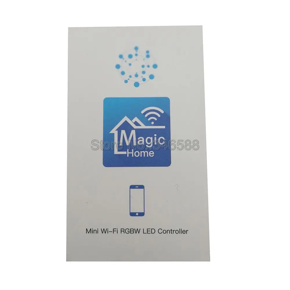 Imagem -06 - Magic Home-mini Controle para Rgbw dc 524v Controle por Aplicativo Alexa Google Home Controle por Voz para 5050 Rgbw Tira 12v