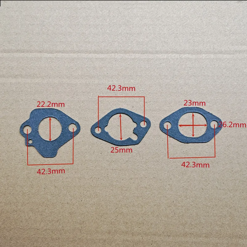 3-teiliger Dichtungssatz für Robin Subaru EX17 EX21 Motor Motor Wasserpumpe Vergaser Dichtungsteile Ersatz