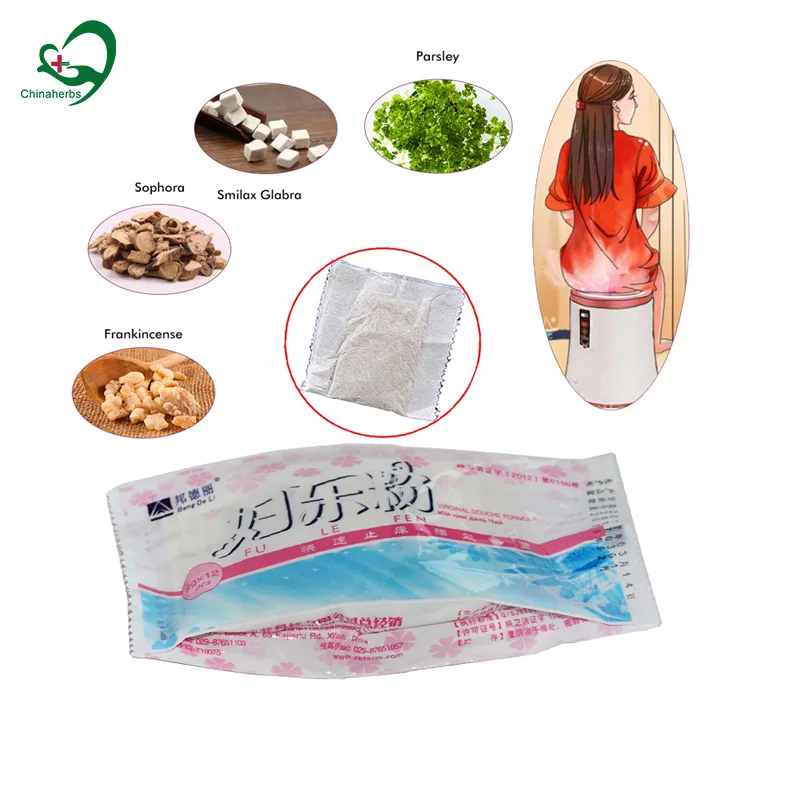 24pcs=2 packs Medicinal decoction for Vaginal Itching douching for syringing Feminine hygiene Vaginal douche formula Wash Lotion