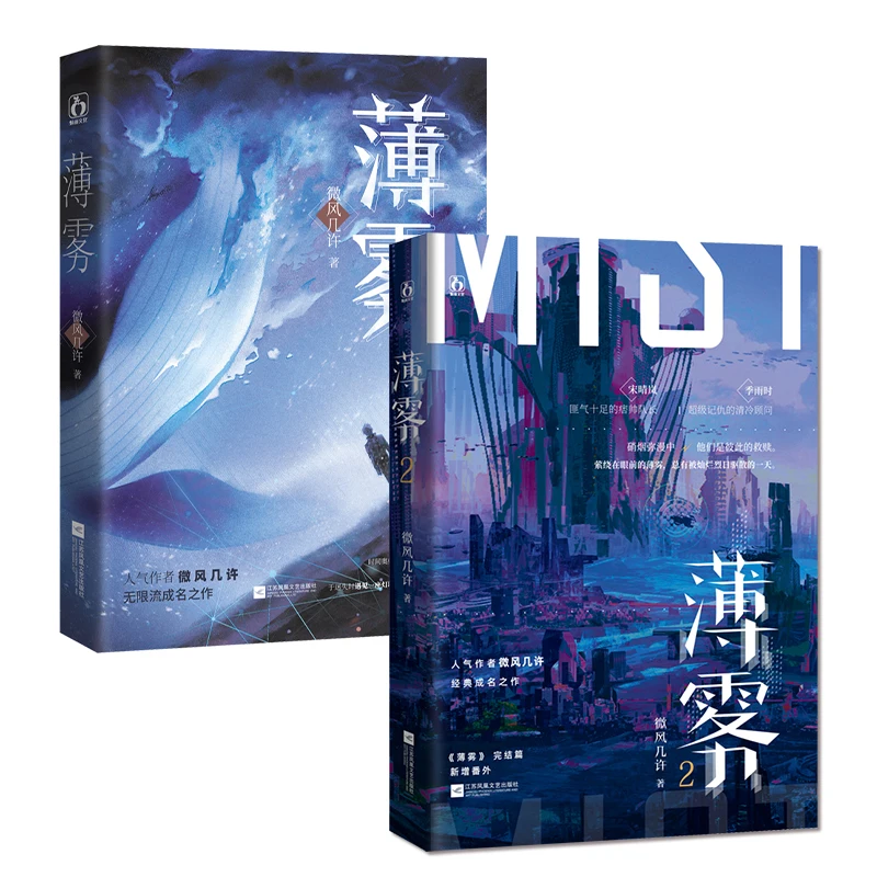 Imagem -02 - Infinite Flow Romance Ficção Livros Mist bo wu Romance Chinês Literatura Juvenil Canção Qinglan Volume Mais Livros por Conjunto