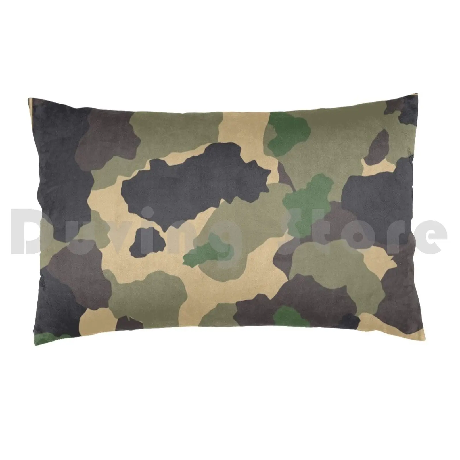 Desert Cammo Style Pillow Case DIY 50*70 Cammo Camouflage Army Forces Green Manoeuvres Desert