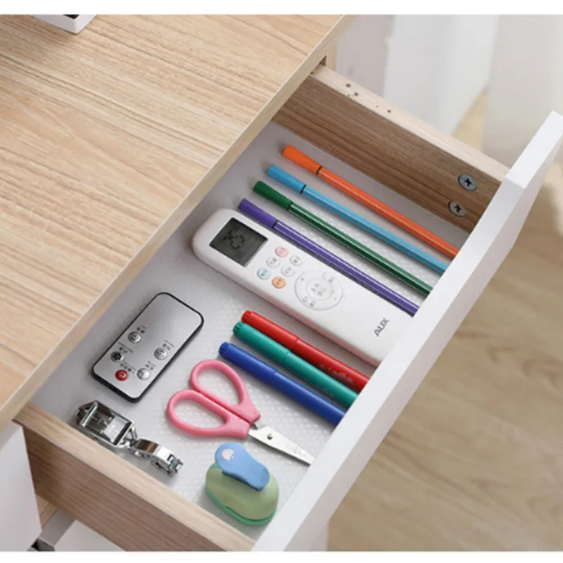 Waterproof Pad Shelf Drawer Liner Cabinet Non Slip Table Cover Mat Refrigerator Pad Tablecloth Moistureproof Kitchen Table Mat