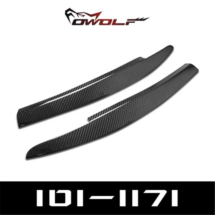 

For VOLKSWAGEN Scirocco 2009-17 Modified Carbon Fiber Lamp Eyebrow Decorative Accessories