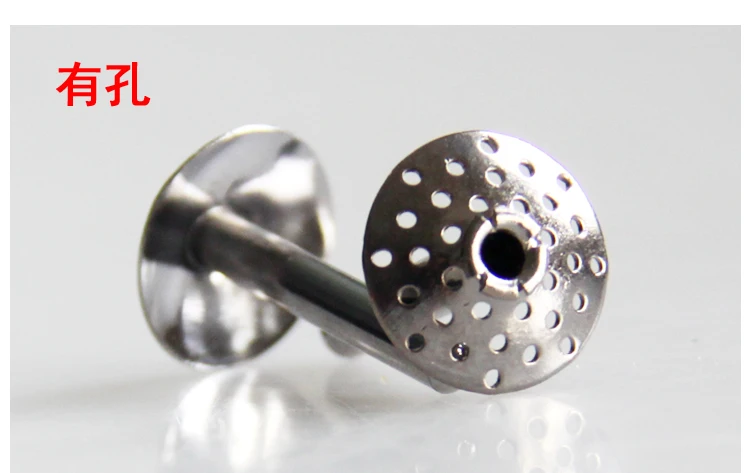 

1pc Stainless steel acupuncture perforated burning moxa stick holder moxa velvet warm needle moxibustion cap mesh cover perforat