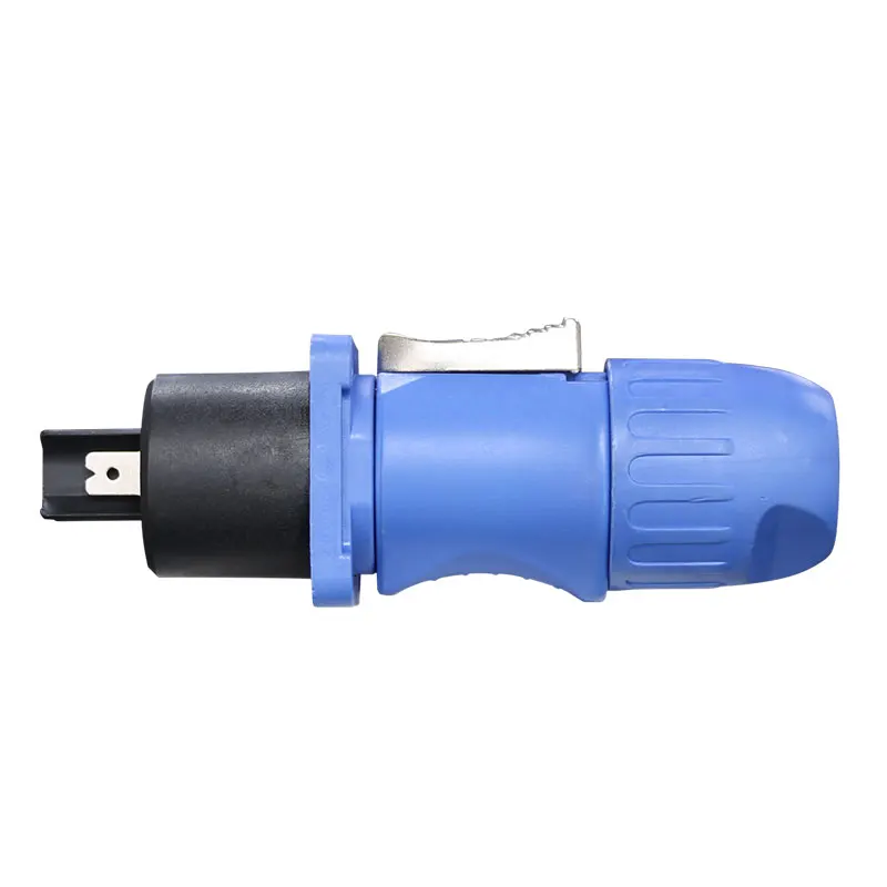 Indoor 20A 3pin powercon Plug Power Aviation plug connector with UL For led display module cabinet p3.91 p4 p5 p6 p8