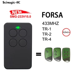 FORSA TR1 TR2 TR4 Garage Remote Control 433.92MHz Rolling Code Gate Door Opener Forsa Commander Transmitter